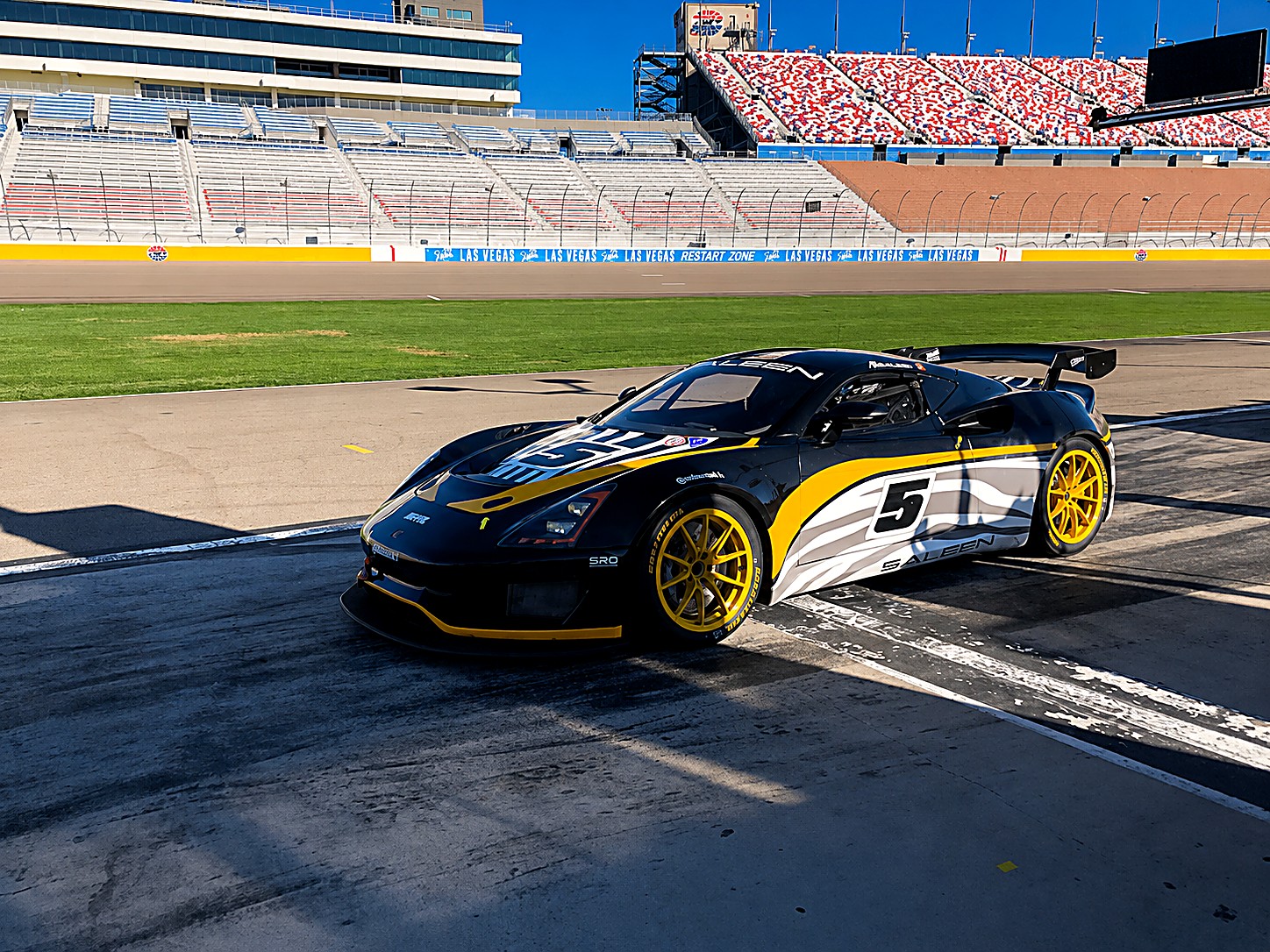 Saleen S1 at the SRO Saleen Cup, Las Vegas 2019