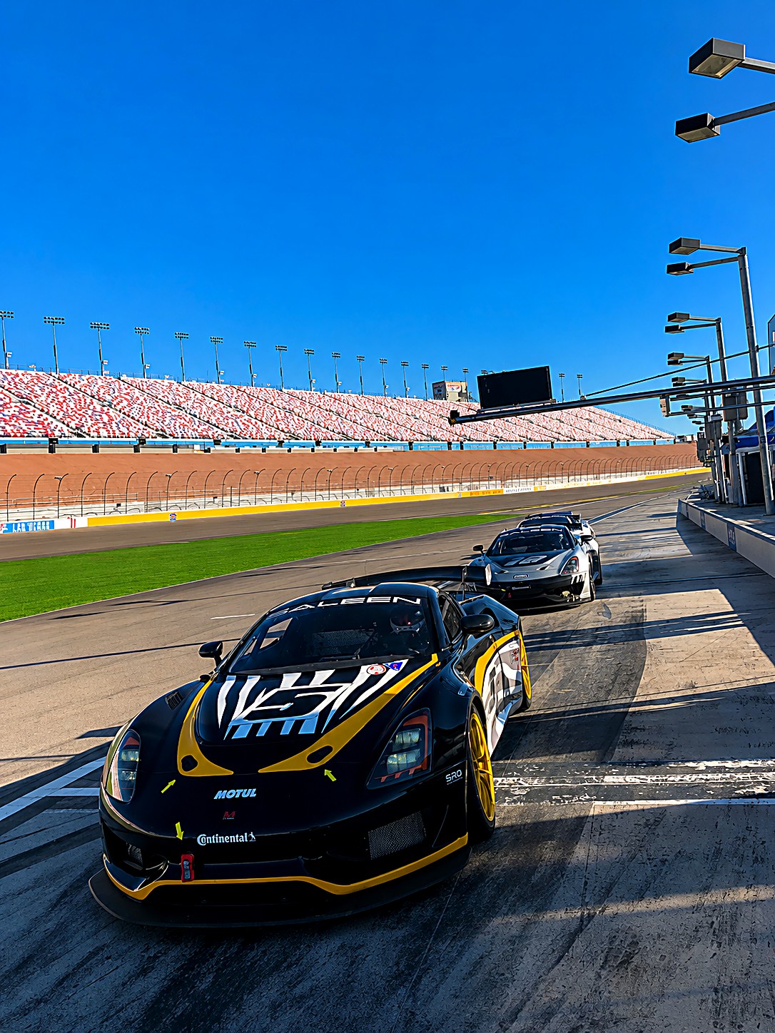 Saleen S1 at the SRO Saleen Cup, Las Vegas 2019