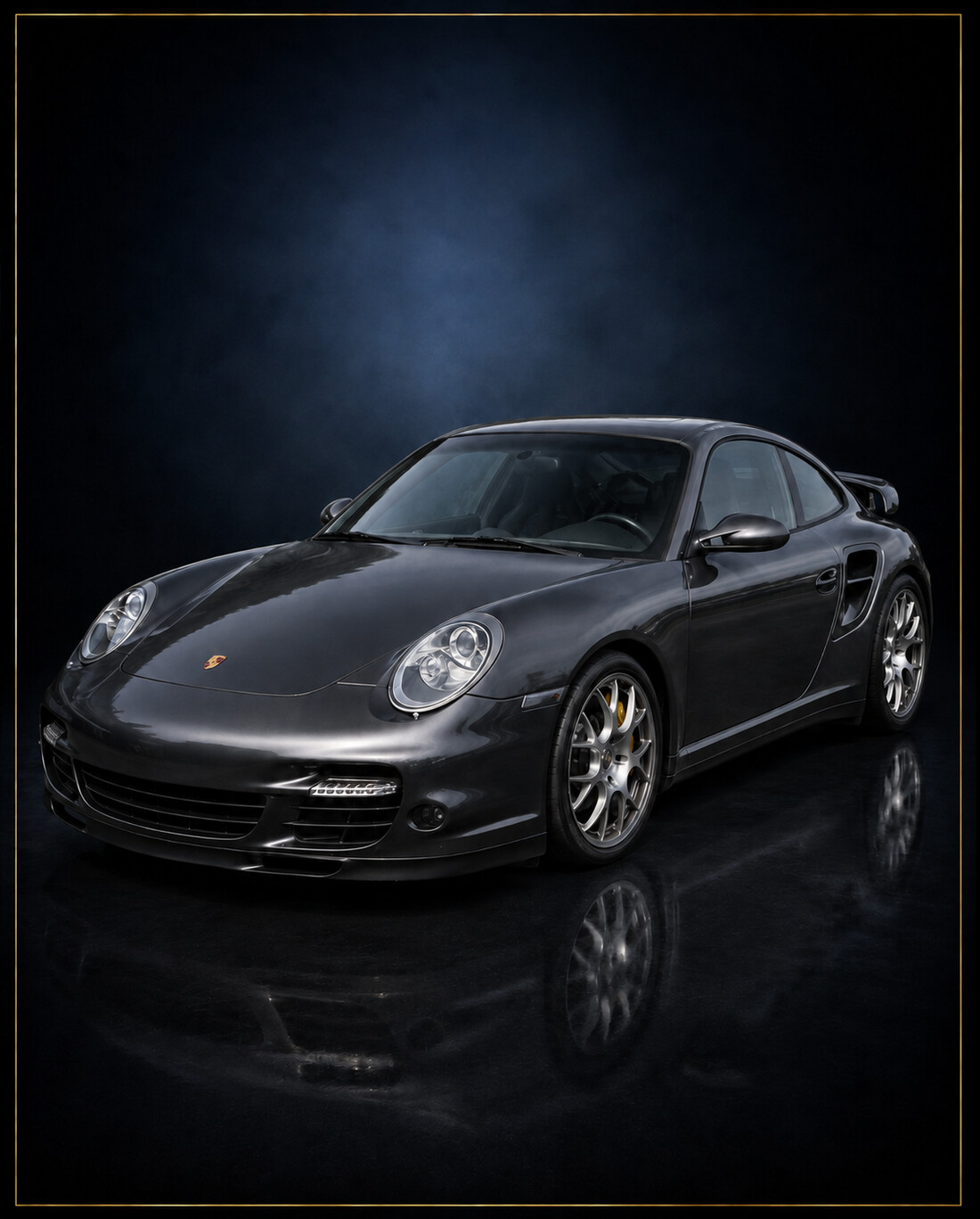 2007 Porsche 911 Turbo studio portrait