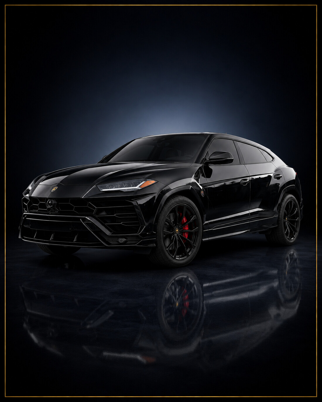 2021 Lamborghini Urus studio portrait